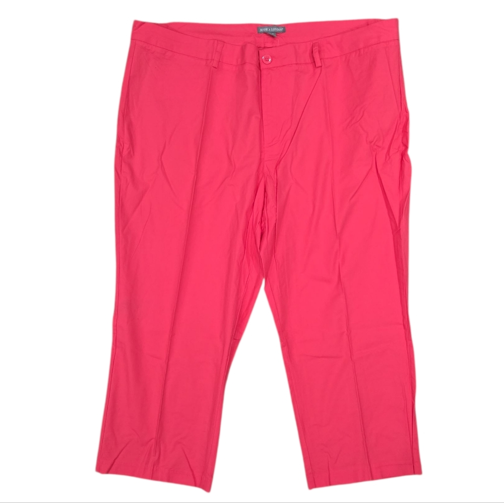 Brand New! Jessica London Pink Watermelon Ankle Pants Size 20W